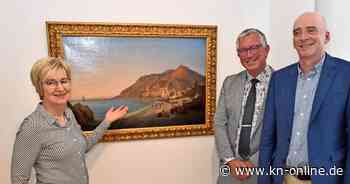 Prunkstück: Museum Eckernförde bekommt Bild der Amalfiküste von Maler Friedrich Thöming