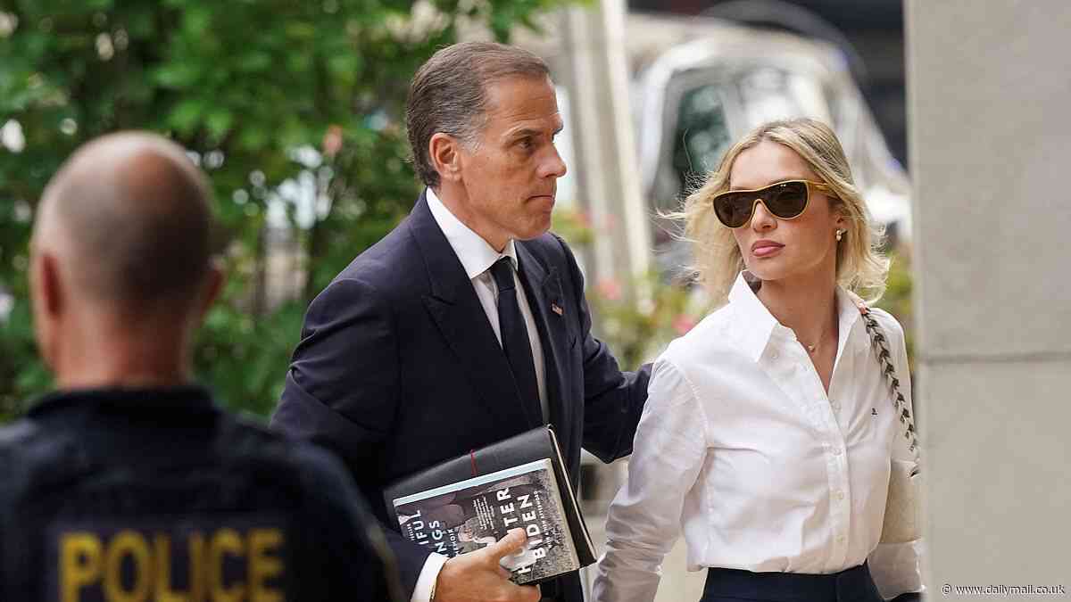 Hunter Biden trial live: Wife Melissa Cohen arrives at court with president's son as Joe Biden honors 80th anniversary of D-Day
