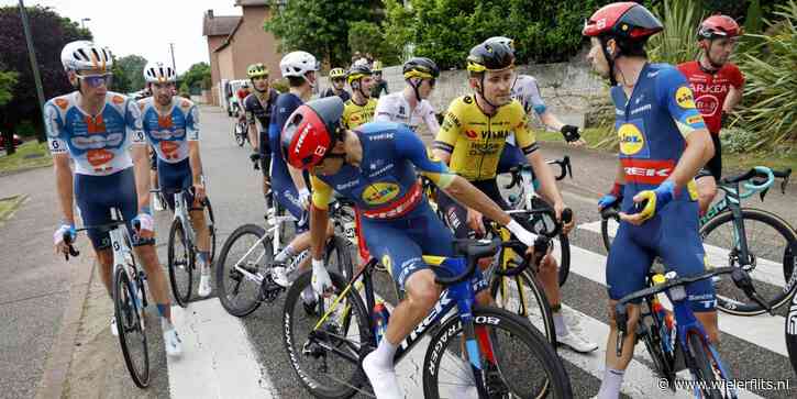 Geen winnaar in vijfde etappe Dauphiné door grote val met favorieten en Visma-Nederlanders