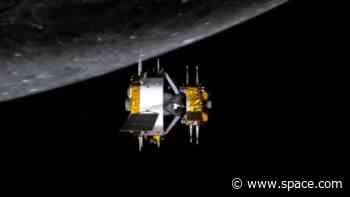 Chang’e 6 mission’s far-side moon samples enter return-to-Earth module in lunar orbit