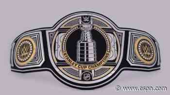 WWE makes custom championship belt for winner of Stanley Cup