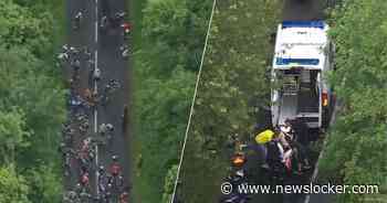 Weer wonden likken bij Visma: Van Baarle en Kruijswijk slachtoffer van zware val in Dauphiné