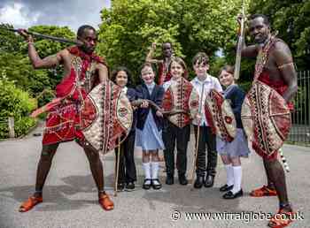 Friendships forged as Maasai tribe visits Wirral school