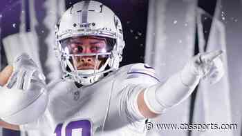 LOOK: Vikings reveal alternate 'Winter Whiteout' uniforms, including first all-white helmet in team history