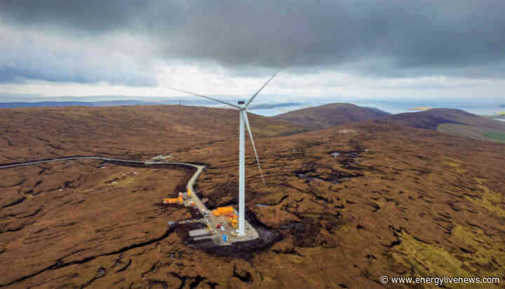 ‘UK’s most productive’ onshore wind farm generates first power