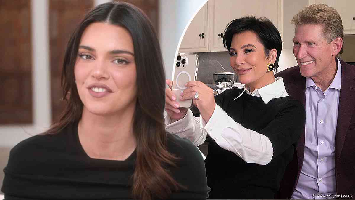 Kendall Jenner claims Golden Bachelor Gerry Turner was 'flirting' with her momager Kris Jenner... before secretly discovering he chose Theresa Nist a MONTH before audiences