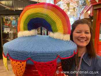 Oxford's Covered Market prepares for Pride celebrations