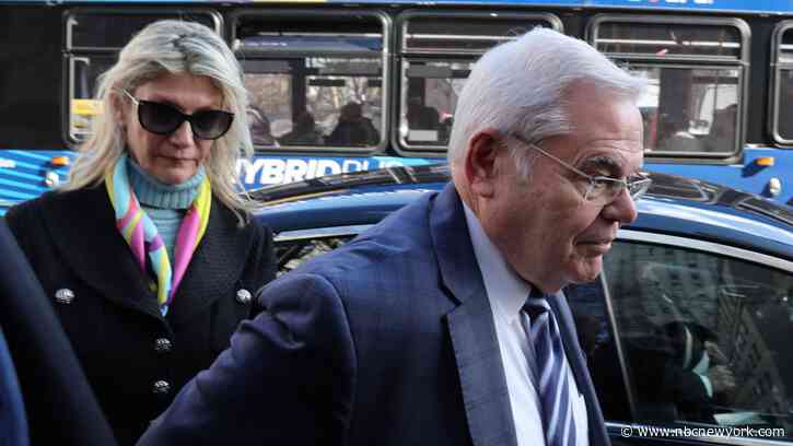 Sen. Bob Menendez's wife is excused from court after cancer surgery