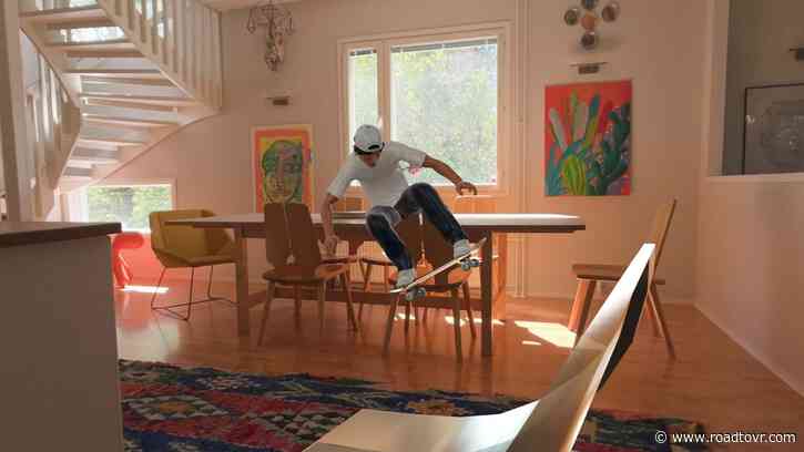 ‘Skatrix’ Uses Vision Pro to Turn Your Room Into a Virtual Skate Park