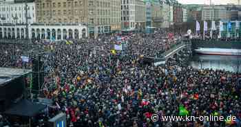 30 000 Menschen bei Demo für Demokratie und gegen Rechts in Hamburg erwartet