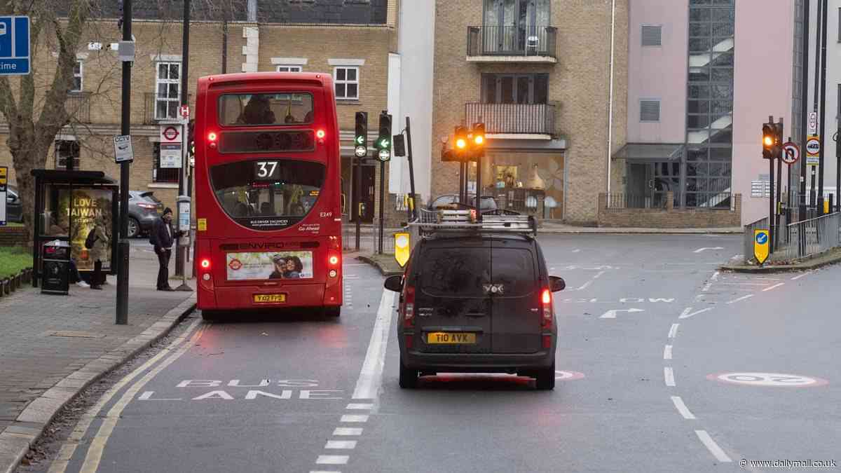 Bus lane fines rake in £80million a year as huge 'money-spinner' for local councils, figures show - including nearly £50million in London alone