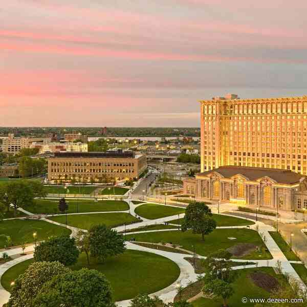 Quinn Evans completes restoration of historic Detroit train station for Ford offices