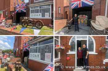Bury man commemorates D-Day anniversary with front garden display