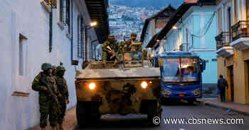 U.S. sanctions powerful Ecuador crime gang Los Lobos and leader "Pipo"