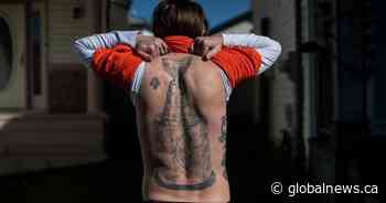 This Oilers fan vows to touch up his back tattoo if the team wins the Cup