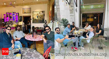 Kunal and Saif Ali Khan chill in Budapest