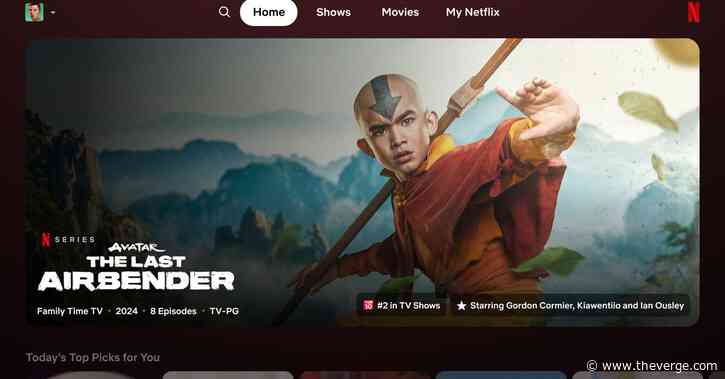 Netflix’s latest redesign aims to simplify your homepage