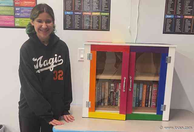 Texas Girl Scout awarded for LGBTQ+ library project