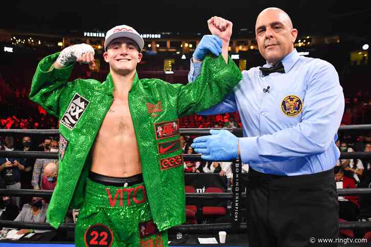 Vito Mielnicki Jr. signs a promotional deal with Top Rank