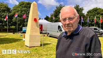 Vandalised cenotaph fixed in 'rapid repair' for D-Day
