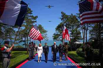 Watch: World leaders mark D-Day 80th anniversary in France