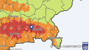 Es drohen heftige Regenfälle: Warnung vor schwerem Gewitter im Kreis Rosenheim und Traunstein