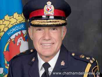 Chatham-Kent police Chief Gary Conn retiring next week