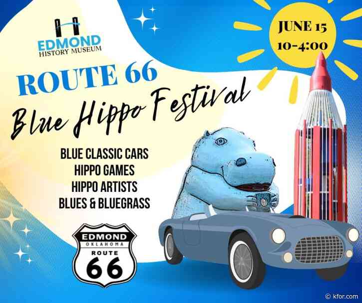 The Route 66 Blue Hippo festival returns to Edmond
