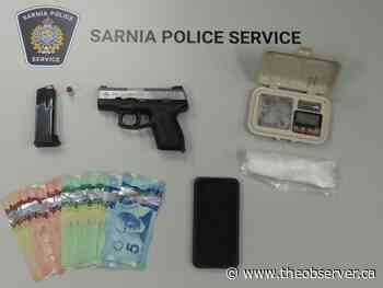Loaded handgun, drugs found during Sarnia traffic stop