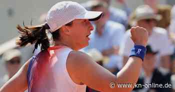 Iga Swiatek erreicht French-Open-Finale und zieht mit Steffi Graf gleich