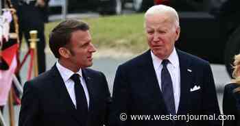 Hot Mic Catches Biden Explaining to French President Why He Had to 'Be the First One to Leave' D-Day Event