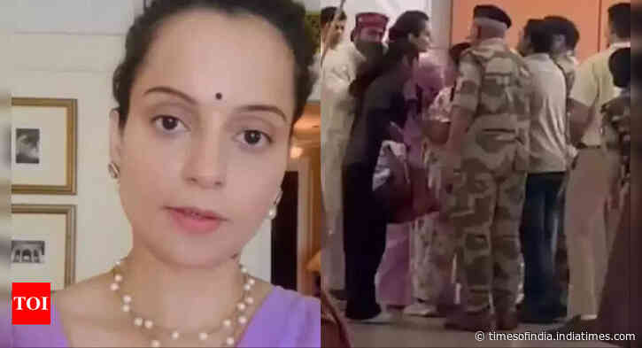 CISF suspends constable for ‘slapping’ BJP MP Kangana Ranaut