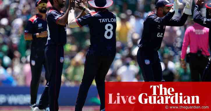 USA v Pakistan: T20 Cricket World Cup – as it happened