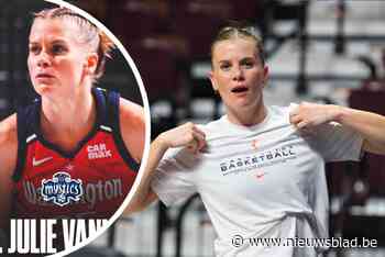 Ze staat te blinken tussen de toptalenten: Belgian Cat Julie Vanloo laat zelfs dé nieuwe superster in de WNBA achter zich