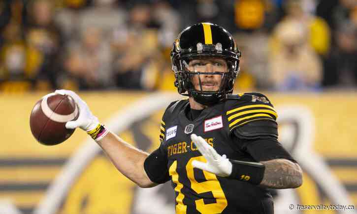 Former Stampeder quarterback Mitchell ready for long-awaited return as a Tiger-Cat