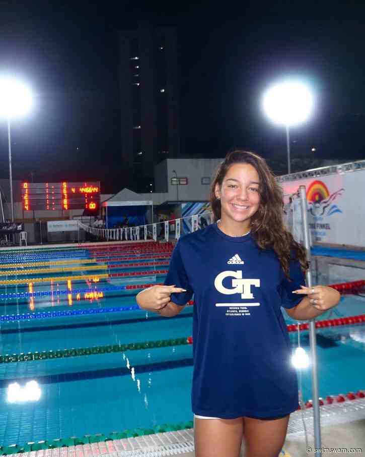 Brazilian Worlds Relay Finalist Giovana Reis Medeiros Commits to Georgia Tech
