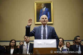 Dr. Anthony Fauci faces heated grilling at hearing about Covid's origins