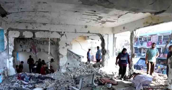 Dozens killed in Israeli airstrike in Gaza and other top headlines