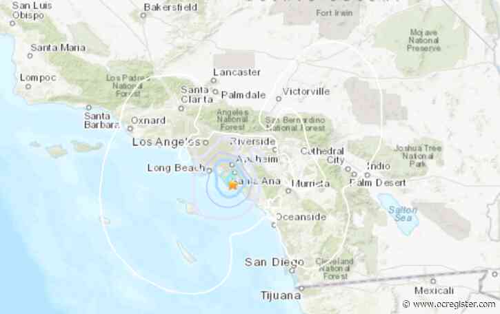 3.6-magnitude earthquake strikes a mile from Costa Mesa – and then an aftershock