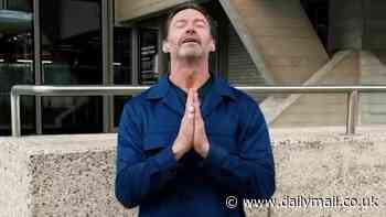 Hugh Jackman reveals the significant meaning behind photo of him praying in London