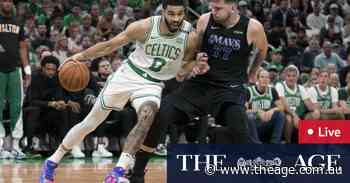 NBA Finals 2024 Game 1 LIVE updates: Porzingis blocks Green, fires up Celtics to lead over Mavs