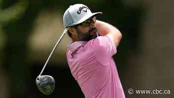 Canada's Hadwin leads after opening round at Memorial