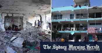 Dozens dead from Israeli air strike on Gaza school run by UN