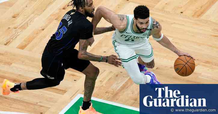 NBA finals: Celtics rout Mavericks in Game 1 win as Porzingis returns in style