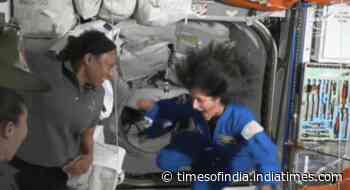 Watch: Sunita Williams dances upon reaching International Space Station after Starliner mission