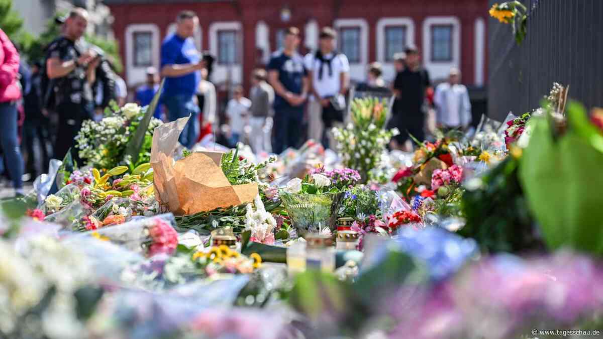 Gedenken in Mannheim nach Messerangriff
