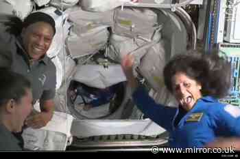 Boeing's astronaut capsule arrives at the space station after thruster complications