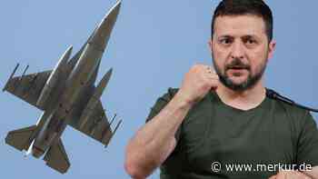 F-16-Kampfjets gegen Russland: Ukraine frustriert über Piloten-Training
