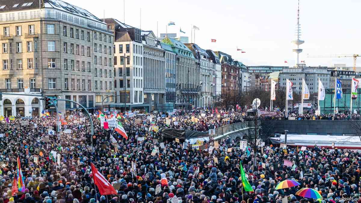 Heute Demo gegen Rechtsextremismus – was Hamburger wissen müssen