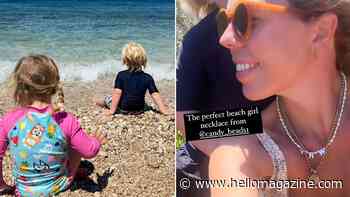 Carrie Johnson stuns in snake-print bikini during idyllic beach holiday
